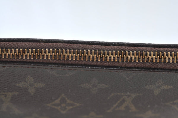 Authentic Louis Vuitton Monogram Poche Documents Document Case M53400 LV K8587