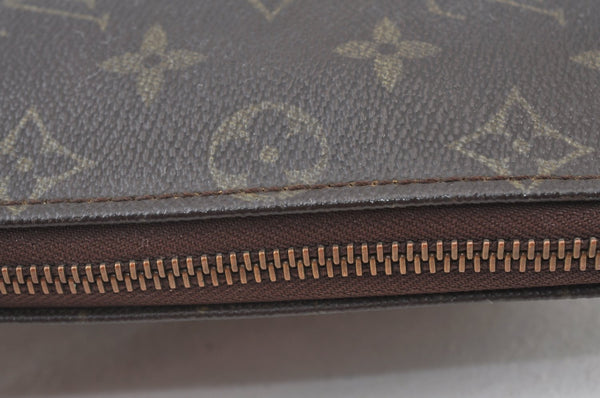 Authentic Louis Vuitton Monogram Poche Documents Document Case M53400 LV K8587