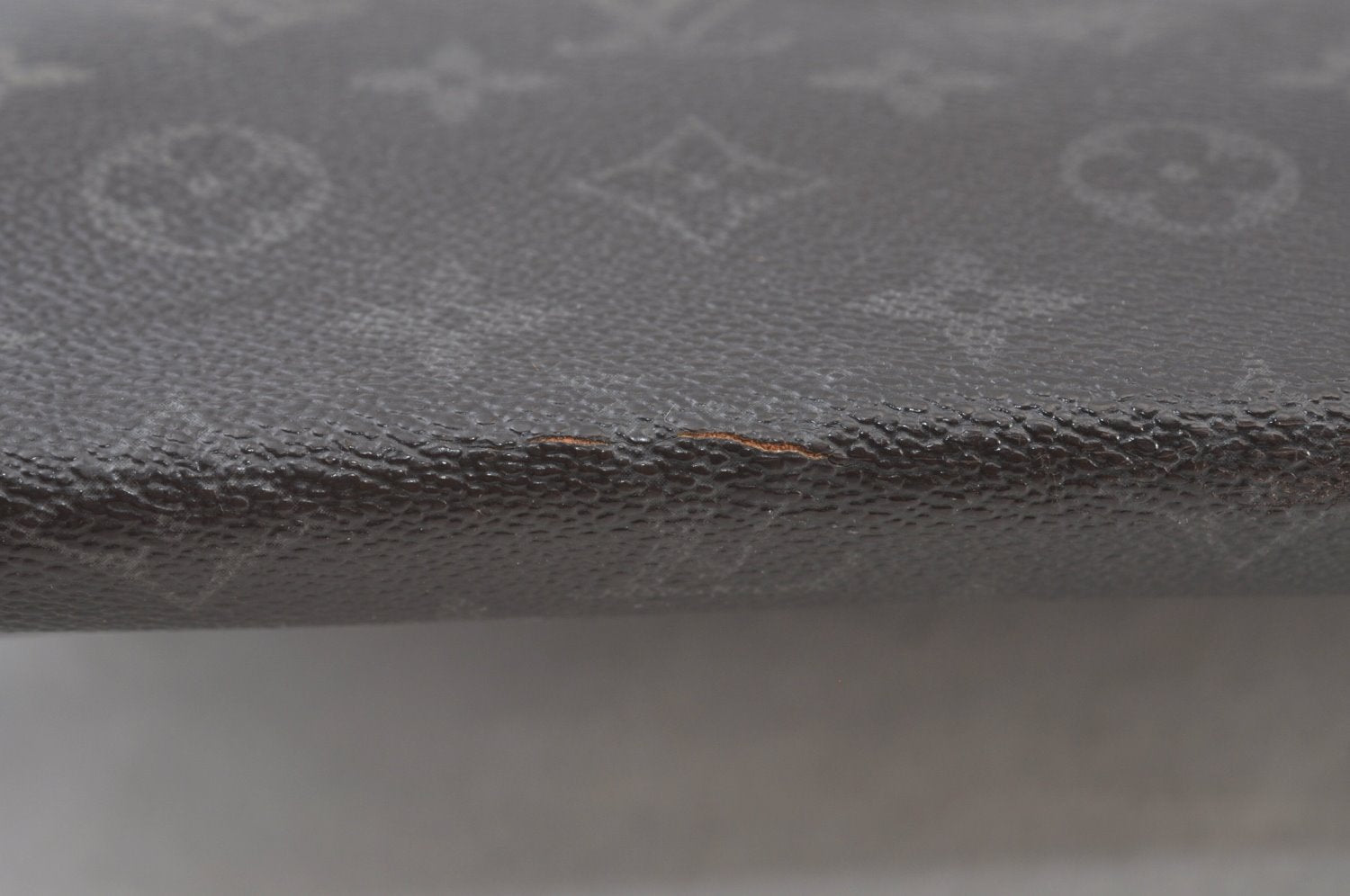 Authentic Louis Vuitton Monogram Poche Documents Document Case M53400 LV K8587