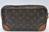 Auth Louis Vuitton Monogram Marly Dragonne GM M51825 Clutch Hand Bag Junk K8588