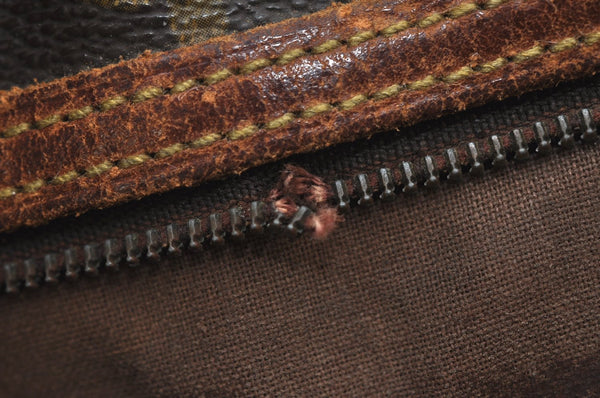 Auth Louis Vuitton Monogram Marly Dragonne GM M51825 Clutch Hand Bag Junk K8588