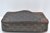 Authentic Louis Vuitton Monogram Compiegne 28 Clutch Hand Bag M51845 LV K8590