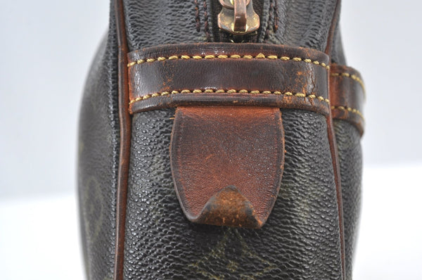 Authentic Louis Vuitton Monogram Compiegne 28 Clutch Hand Bag M51845 LV K8590