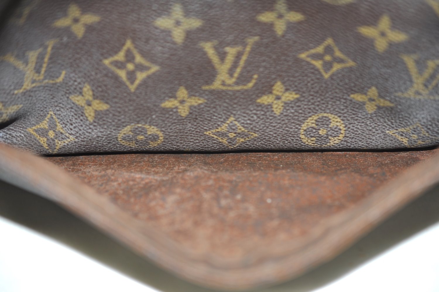 Authentic Louis Vuitton Monogram Compiegne 28 Clutch Hand Bag M51845 LV K8590