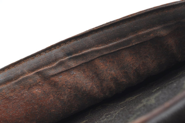 Authentic Louis Vuitton Monogram Compiegne 28 Clutch Hand Bag M51845 LV K8590