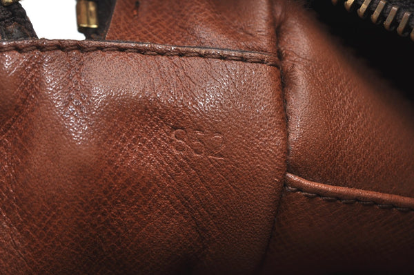 Authentic Louis Vuitton Monogram Compiegne 28 Clutch Hand Bag M51845 LV K8590