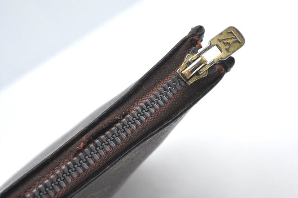 Authentic Louis Vuitton Monogram Poche Documents Document Case M53400 LV K8591