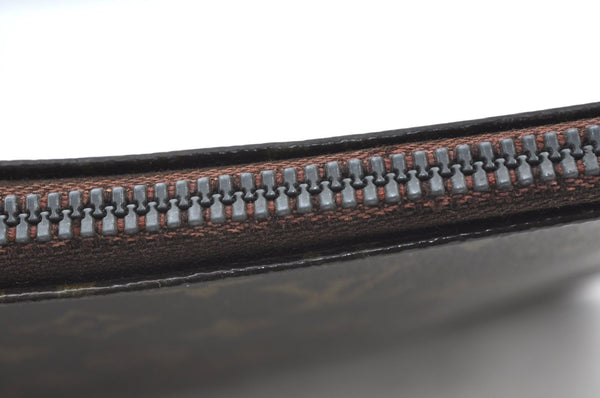 Authentic Louis Vuitton Monogram Poche Documents Document Case M53400 LV K8591