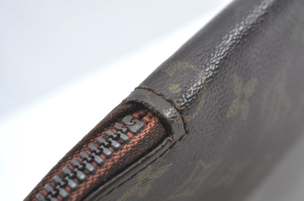 Authentic Louis Vuitton Monogram Poche Documents Document Case M53400 LV K8591