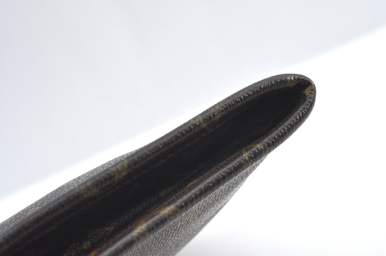 Authentic Louis Vuitton Monogram Poche Documents Document Case M53400 LV K8591