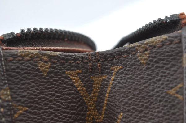 Authentic Louis Vuitton Monogram Poche Documents Document Case M53400 LV K8591