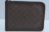 Authentic Louis Vuitton Monogram Poche Documents Document Case Old Model K8592