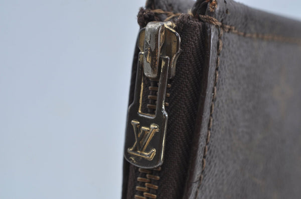 Authentic Louis Vuitton Monogram Poche Documents Document Case Old Model K8592