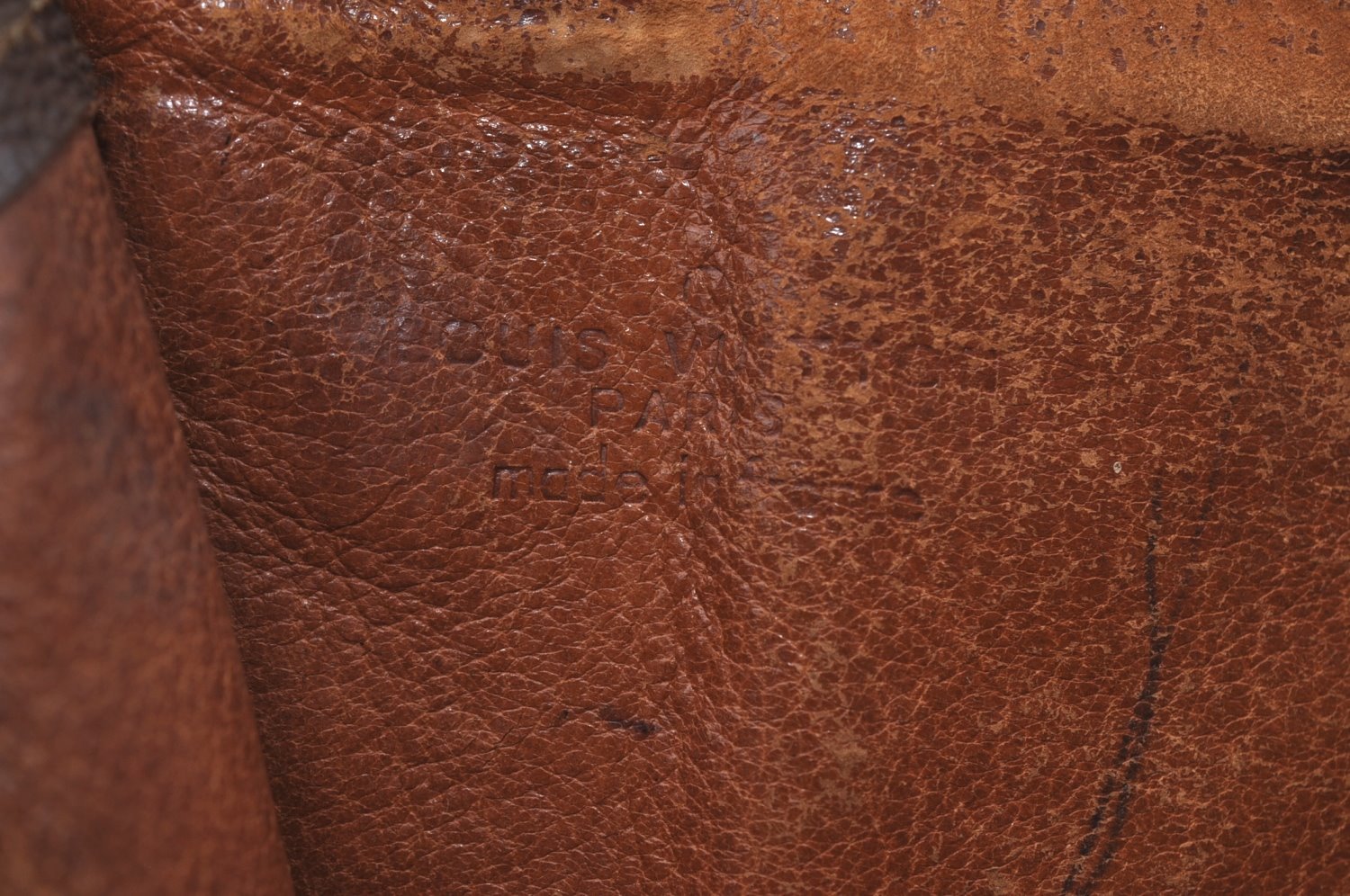 Authentic Louis Vuitton Monogram Poche Documents Document Case Old Model K8592