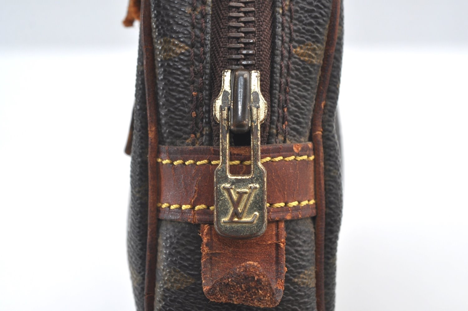 Auth Louis Vuitton Monogram Marly Bandouliere Shoulder Bag M51828 Junk K8594