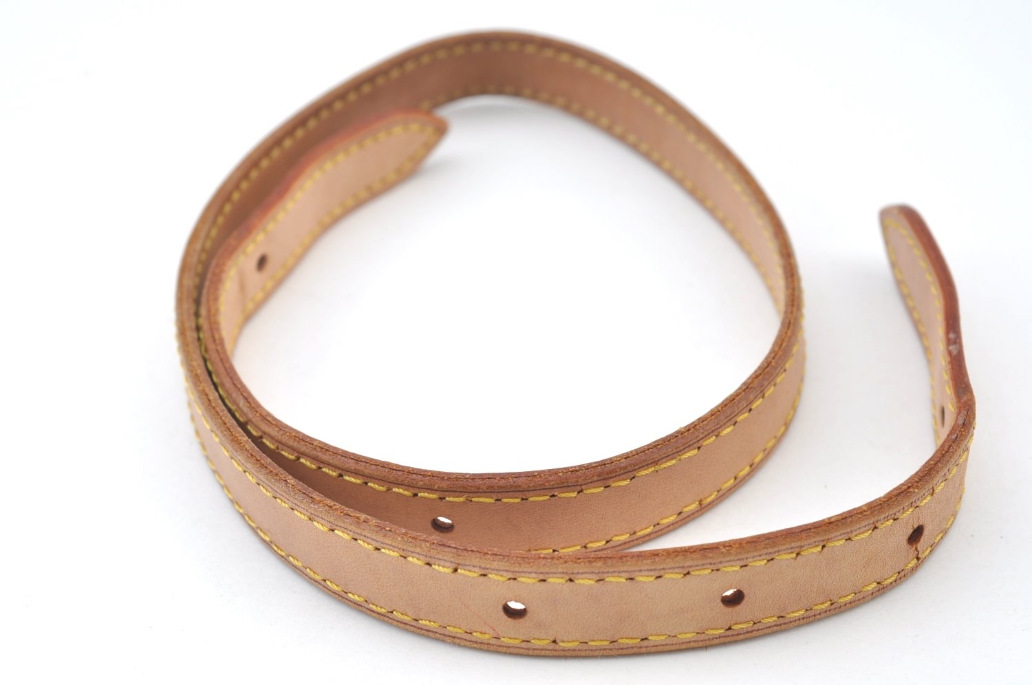 Authentic Louis Vuitton Leather Shoulder Strap For Bucket PM 27.6