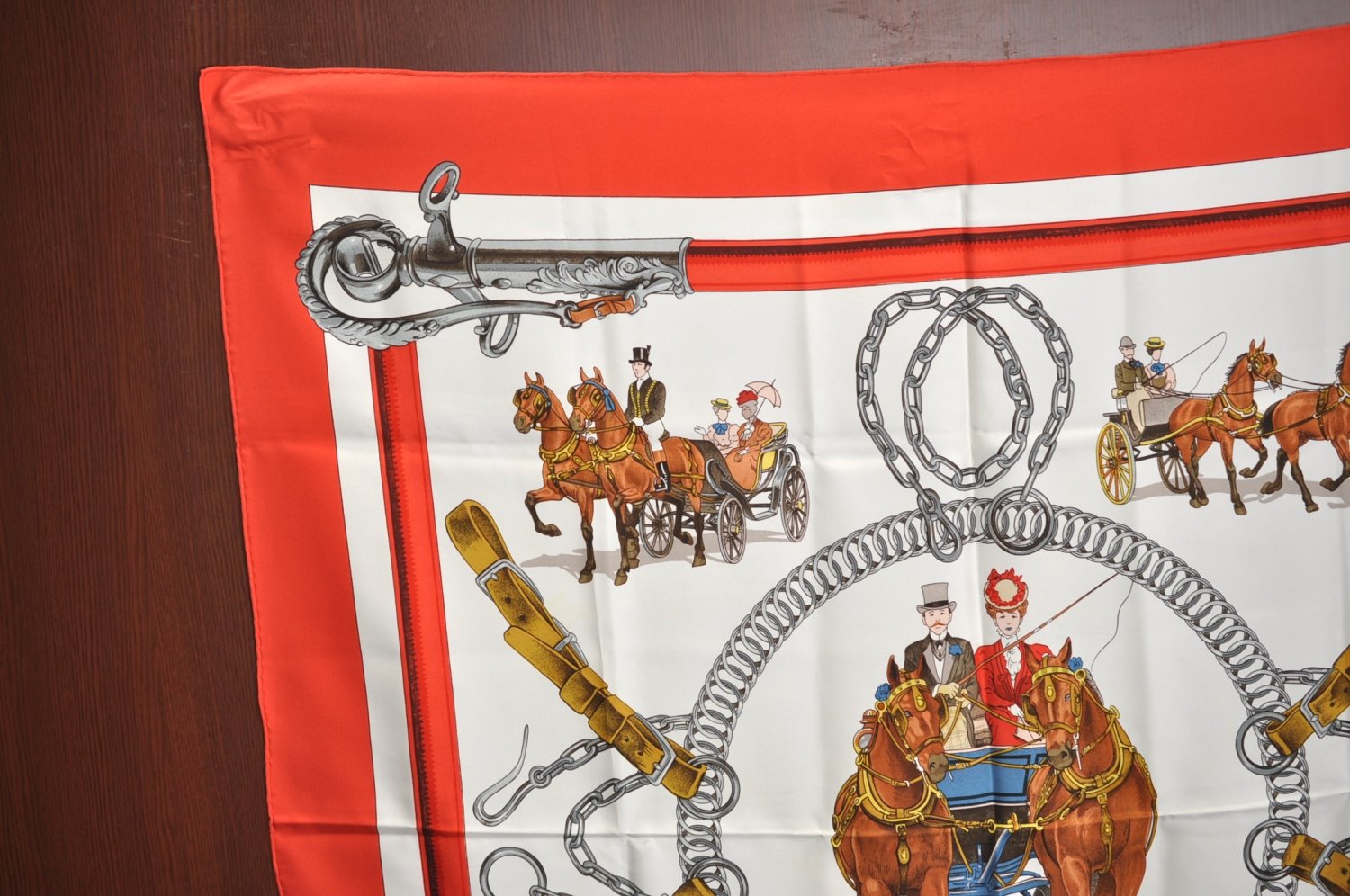 Authentic HERMES Carre 90 Scarf 