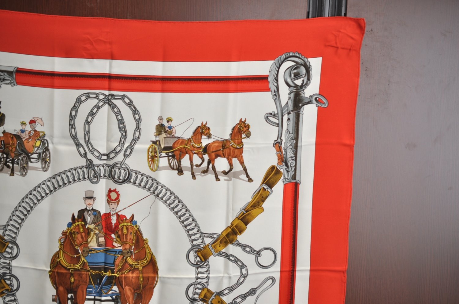 Authentic HERMES Carre 90 Scarf 