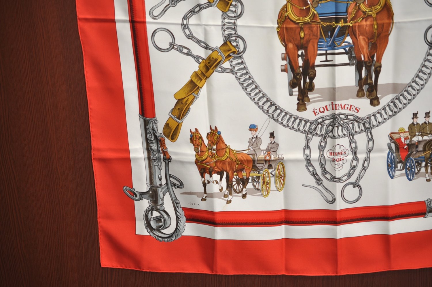 Authentic HERMES Carre 90 Scarf 