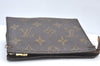Authentic Louis Vuitton Monogram Poche Toilette 15 M47546 Cosmetics Pouch K8603