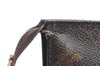 Authentic Louis Vuitton Monogram Poche Toilette 15 M47546 Cosmetics Pouch K8603