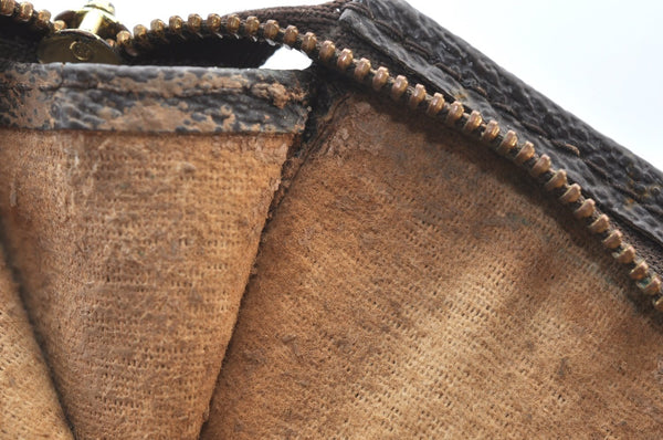 Authentic Louis Vuitton Monogram Poche Toilette 15 M47546 Cosmetics Pouch K8603