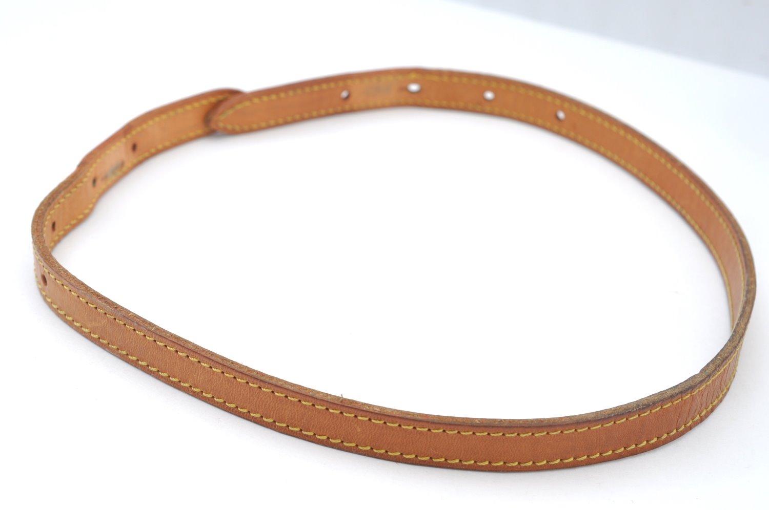 Authentic Louis Vuitton Leather Shoulder Strap For Bucket PM 27.6