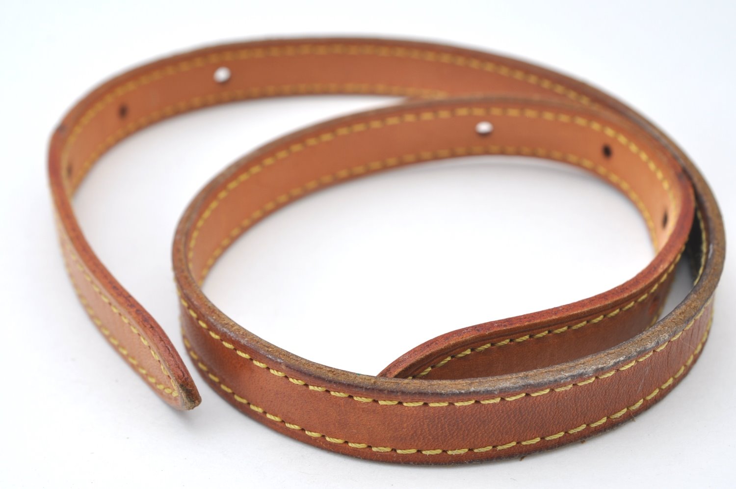 Authentic Louis Vuitton Leather Shoulder Strap For Bucket PM 27.6