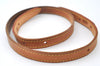 Authentic Louis Vuitton Leather Shoulder Strap For Bucket PM 27.6" Beige K8604