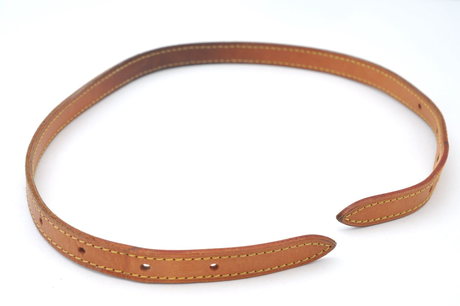 Authentic Louis Vuitton Leather Shoulder Strap For Bucket PM 27.6