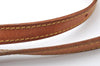 Authentic Louis Vuitton Leather Shoulder Strap For Bucket PM 27.6" Beige K8604