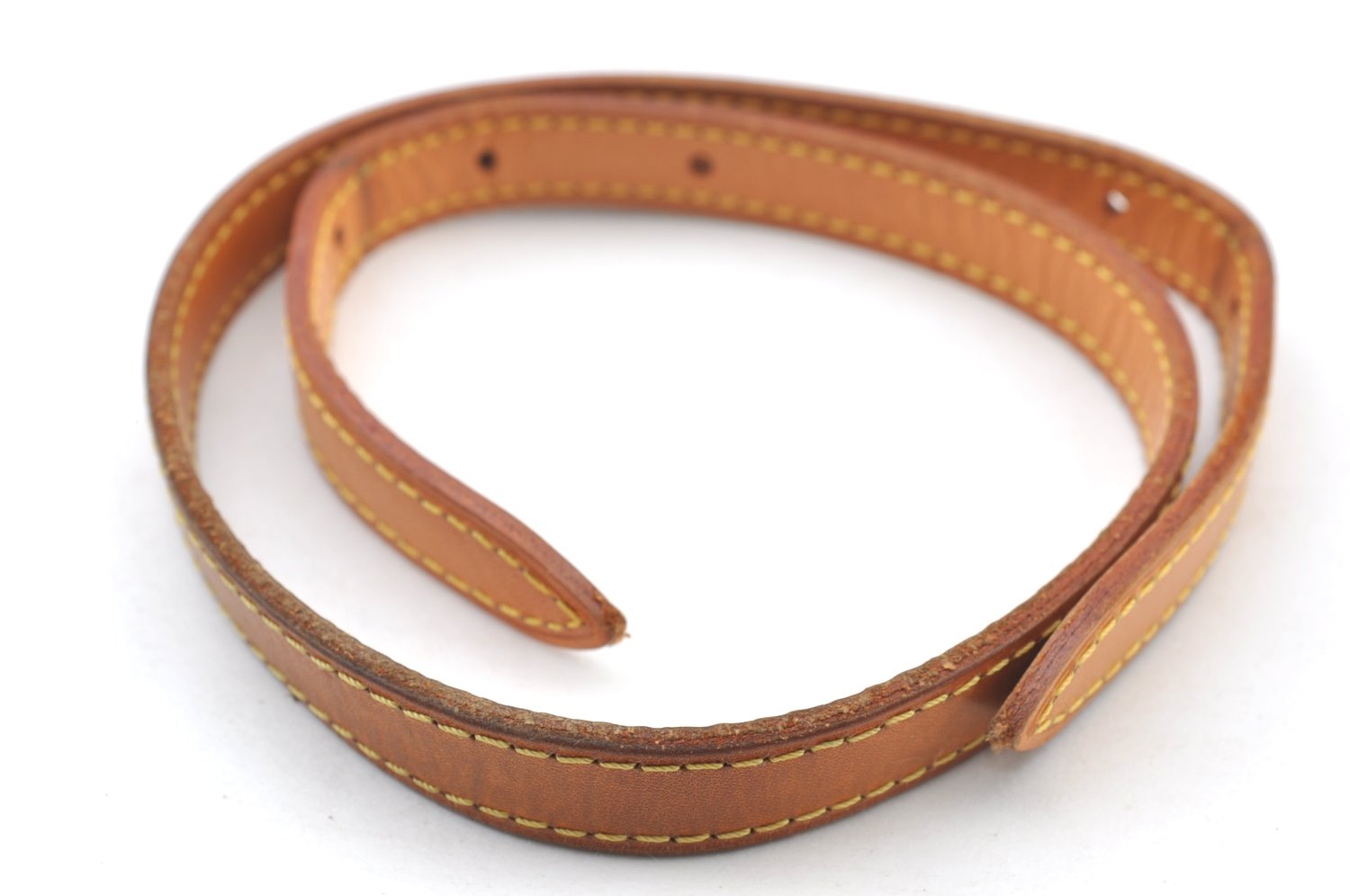 Authentic Louis Vuitton Leather Shoulder Strap For Bucket PM 27.6