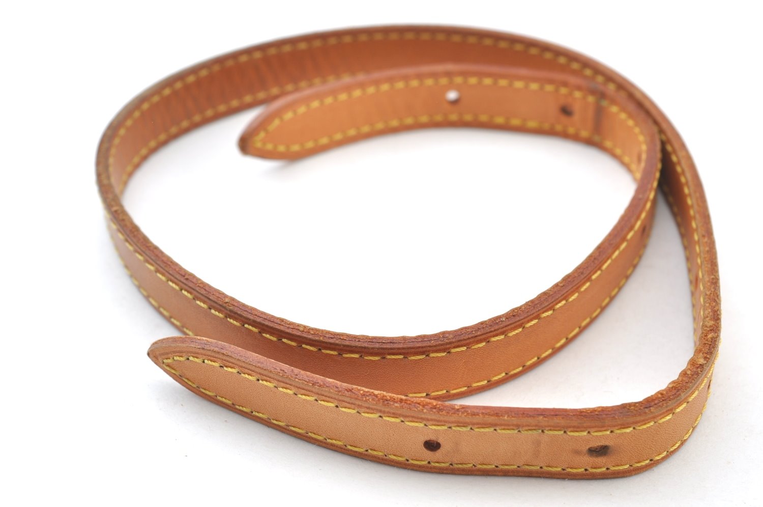 Authentic Louis Vuitton Leather Shoulder Strap For Bucket PM 27.6