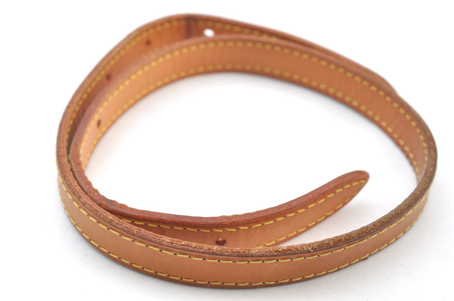 Authentic Louis Vuitton Leather Shoulder Strap For Bucket PM 27.6