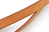 Authentic Louis Vuitton Leather Shoulder Strap For Bucket PM 27.6" Beige K8605