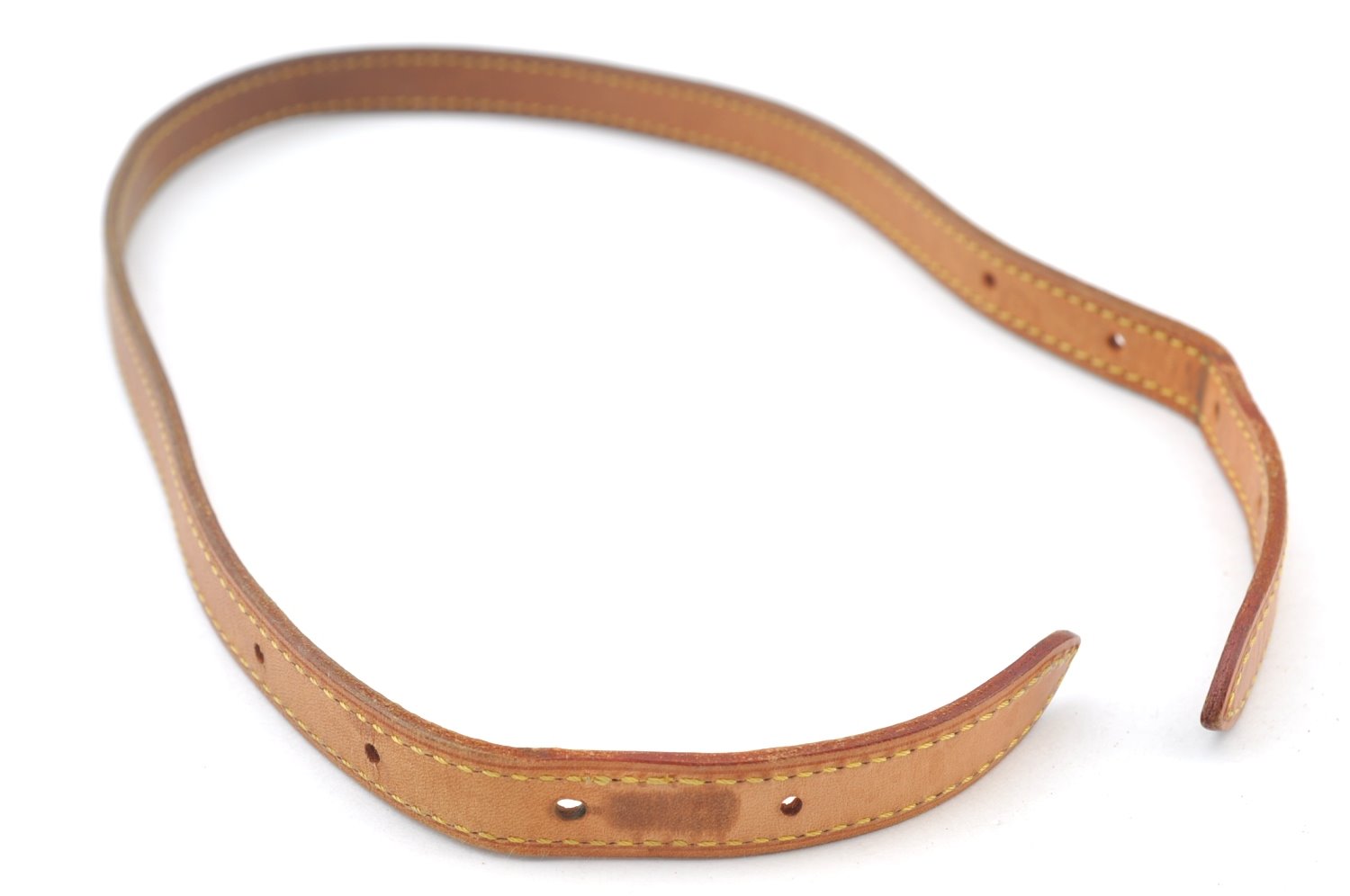 Authentic Louis Vuitton Leather Shoulder Strap For Bucket PM 27.6