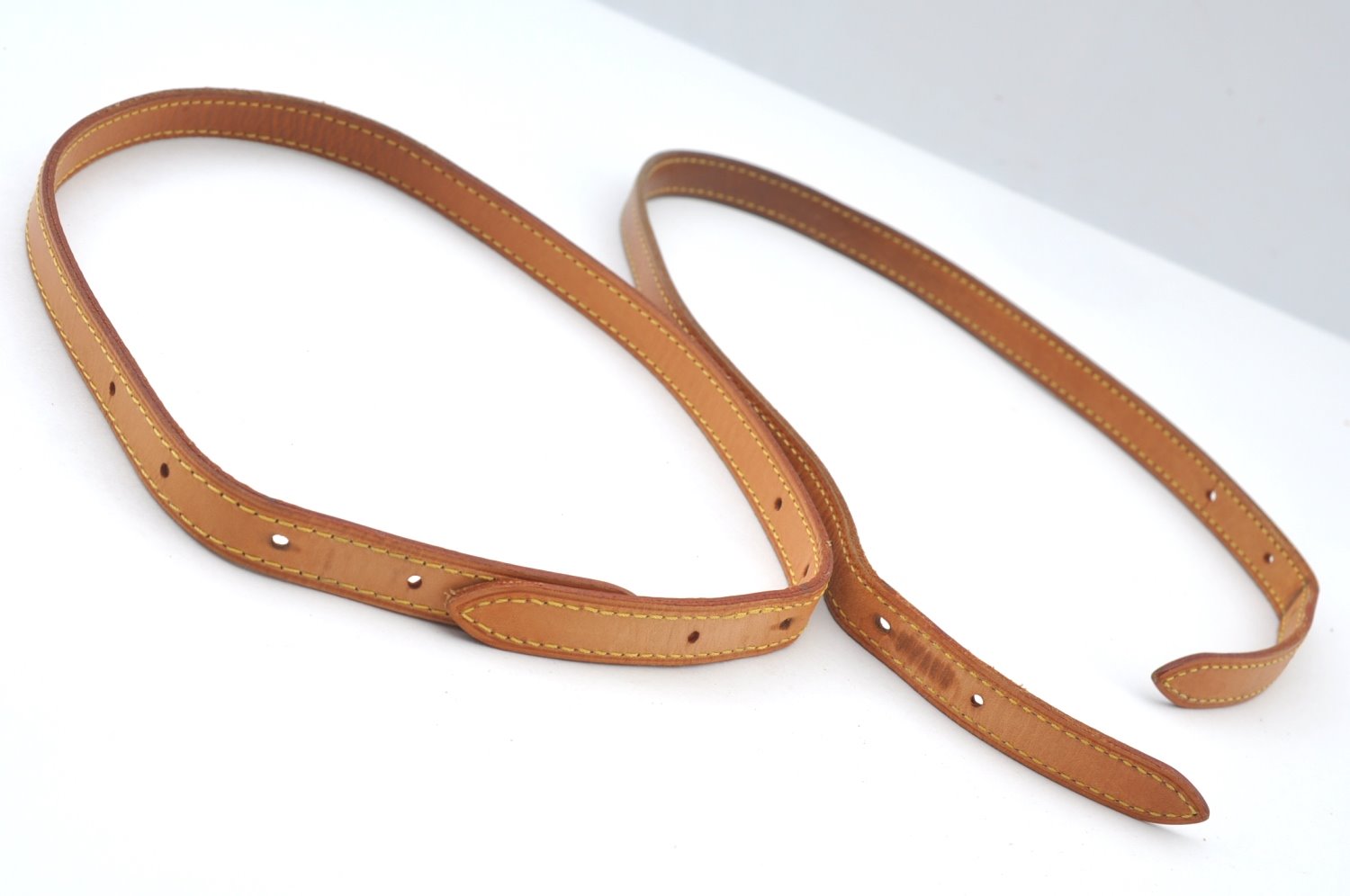 Authentic Louis Vuitton Leather Shoulder Strap For Bucket PM 27.6