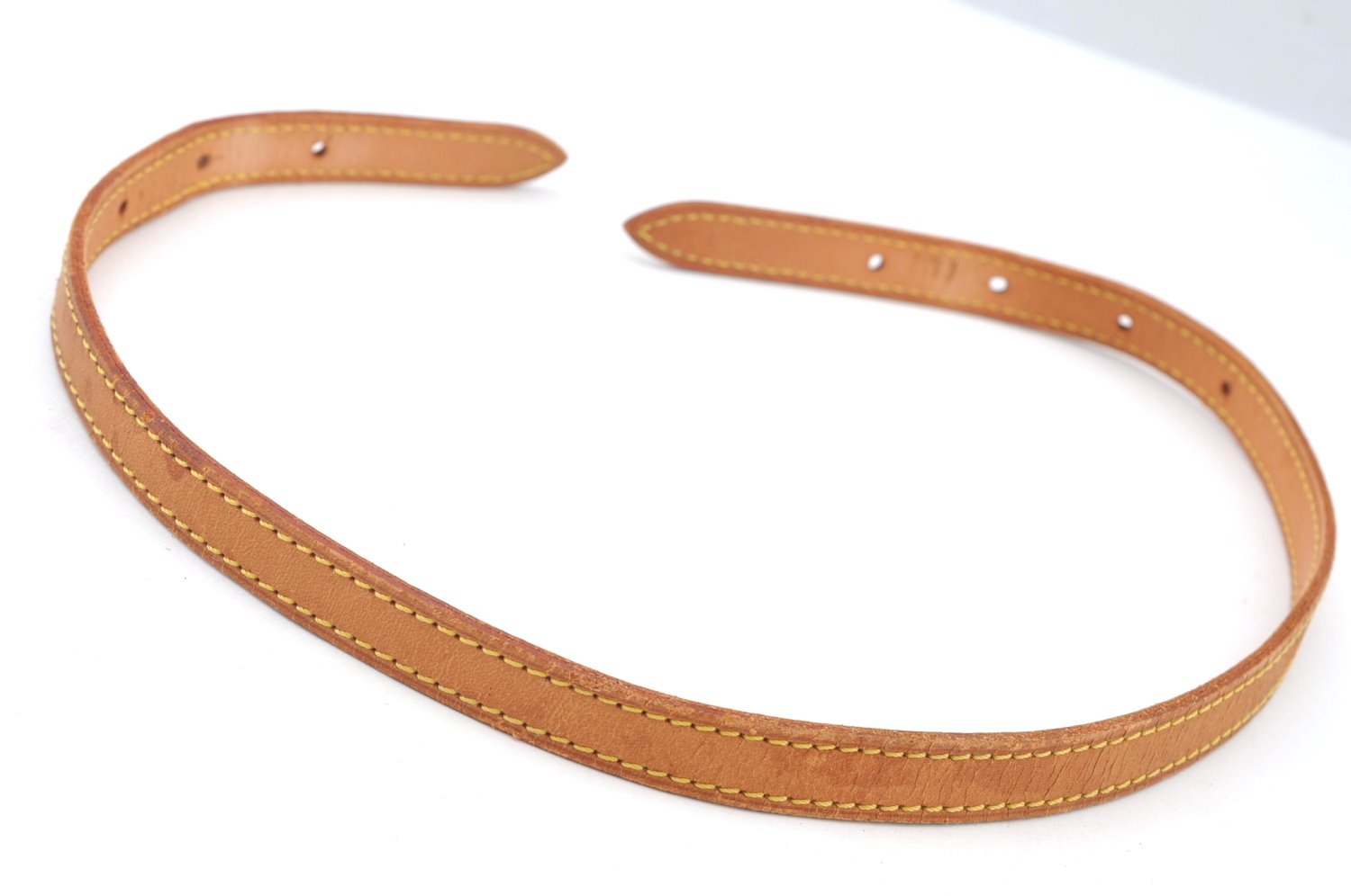 Authentic Louis Vuitton Leather Shoulder Strap For Bucket PM 27.6