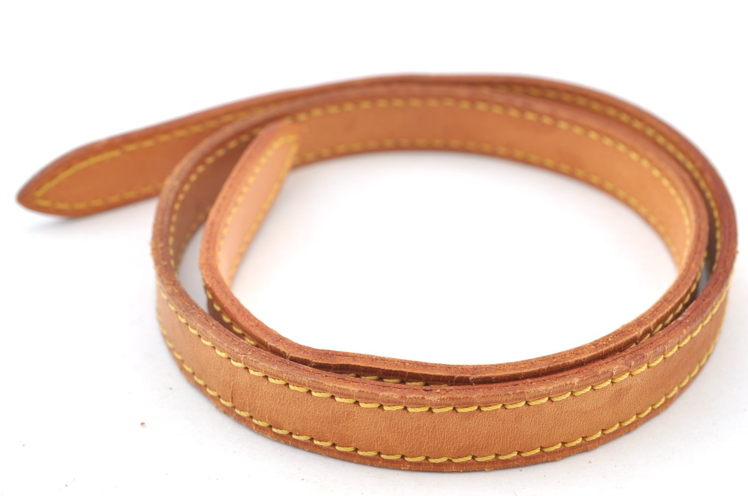 Authentic Louis Vuitton Leather Shoulder Strap For Bucket PM 27.6