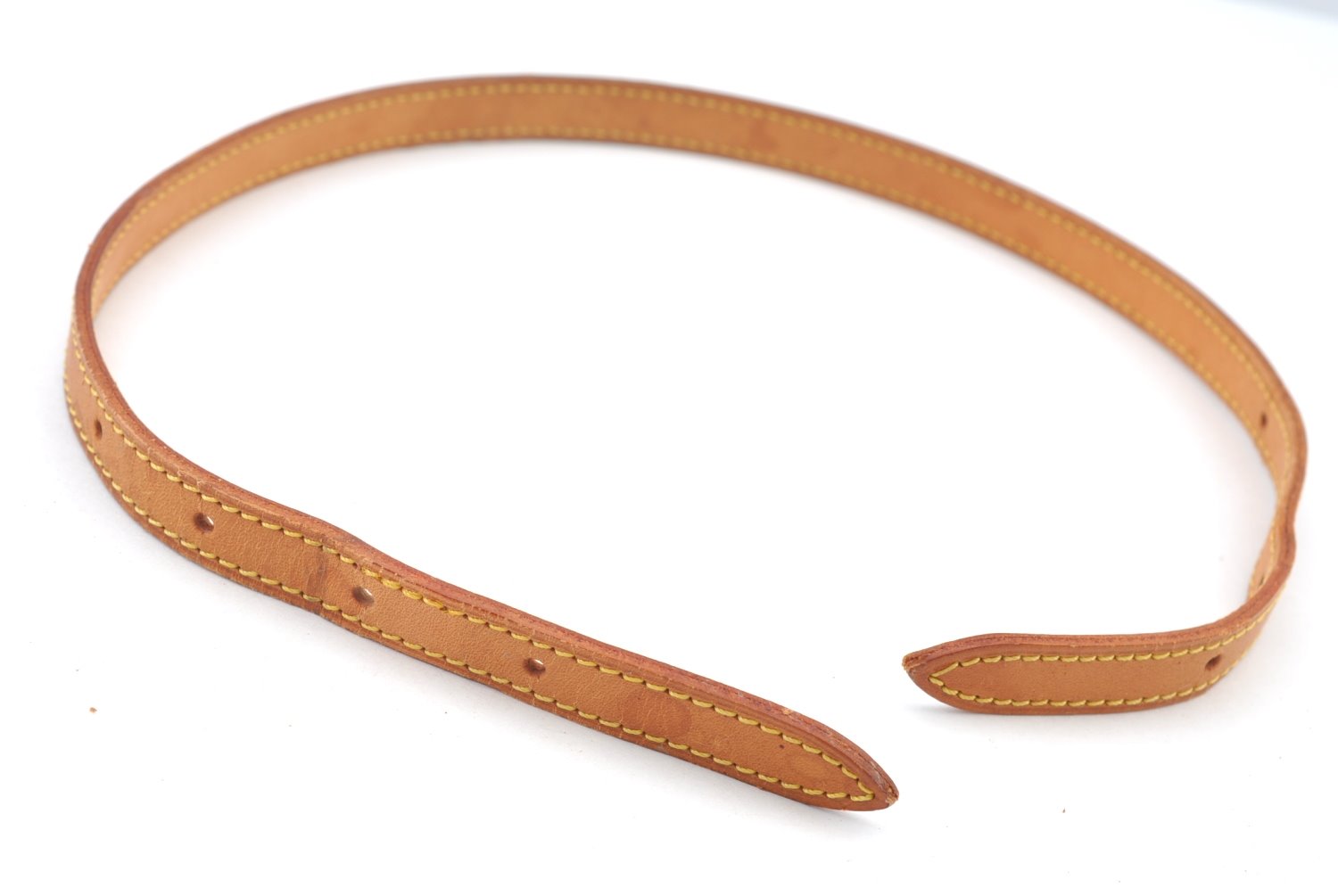 Authentic Louis Vuitton Leather Shoulder Strap For Bucket PM 27.6