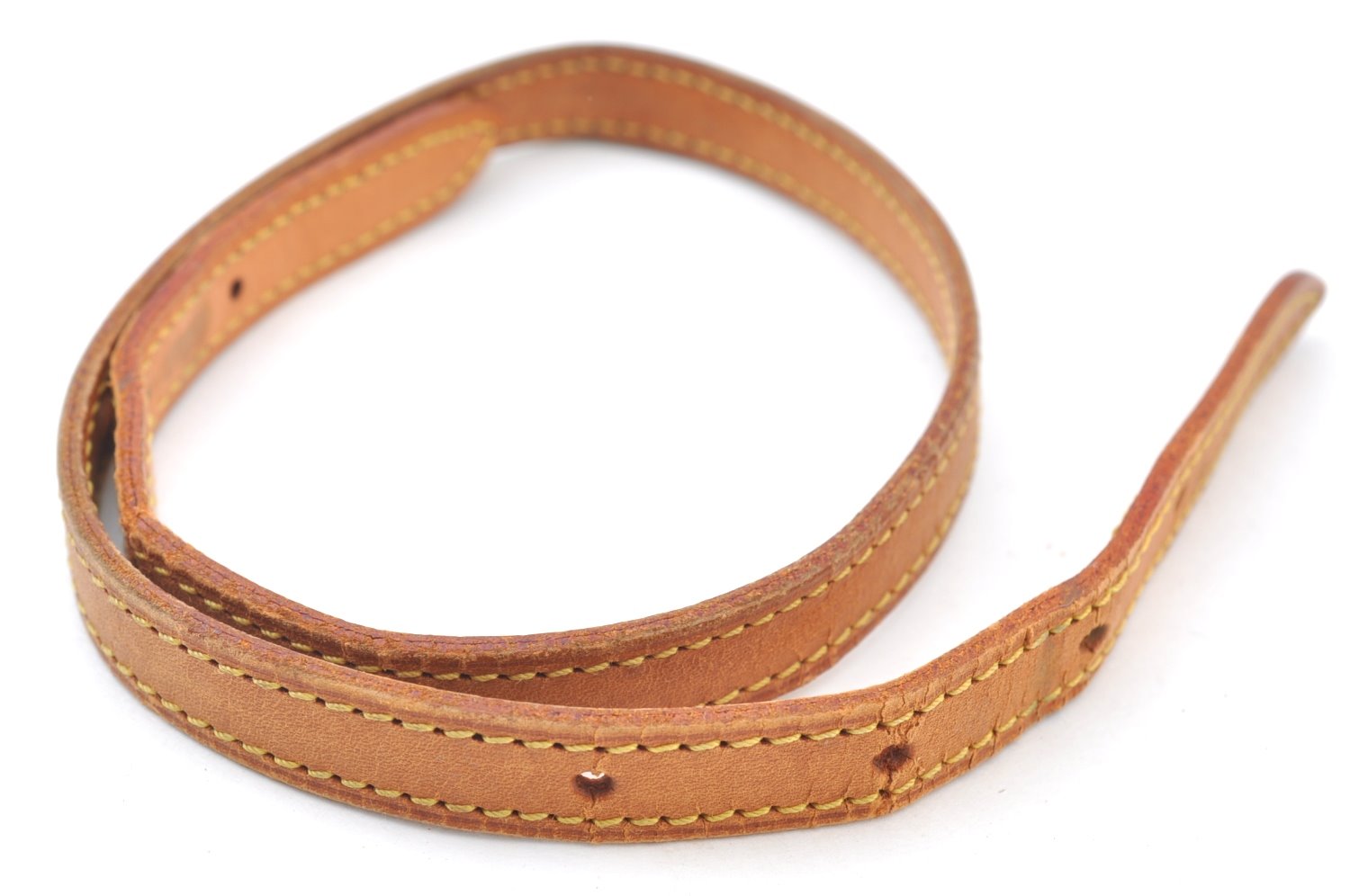 Authentic Louis Vuitton Leather Shoulder Strap For Bucket PM 27.6