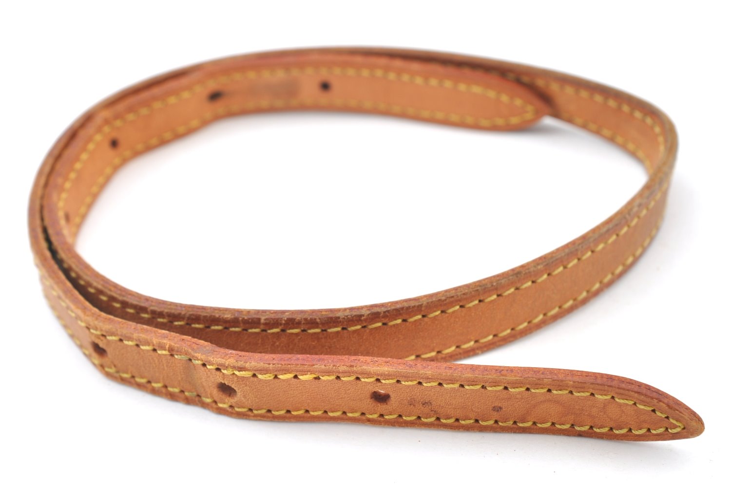 Authentic Louis Vuitton Leather Shoulder Strap For Bucket PM 27.6