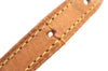 Authentic Louis Vuitton Leather Shoulder Strap For Bucket PM 27.6" Beige K8607