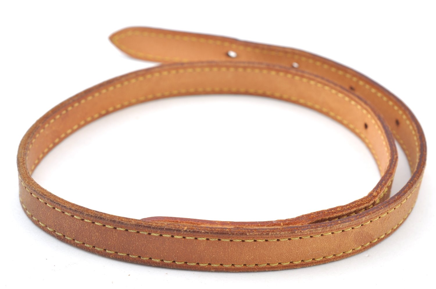 Authentic Louis Vuitton Leather Shoulder Strap For Bucket PM 27.6