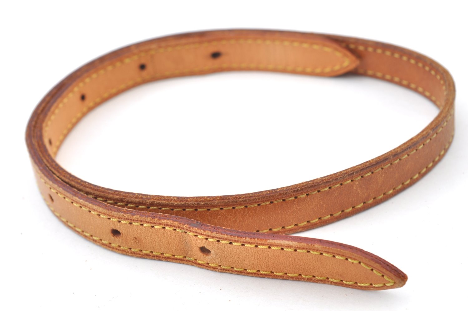 Authentic Louis Vuitton Leather Shoulder Strap For Bucket PM 27.6