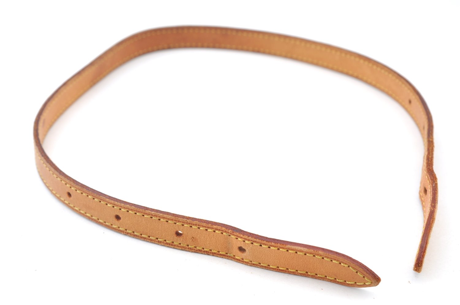 Authentic Louis Vuitton Leather Shoulder Strap For Bucket PM 27.6