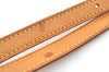 Authentic Louis Vuitton Leather Shoulder Strap For Bucket PM 27.6" Beige K8607