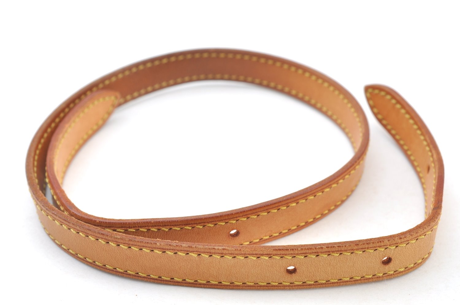 Authentic Louis Vuitton Leather Shoulder Strap For Bucket PM 27.6