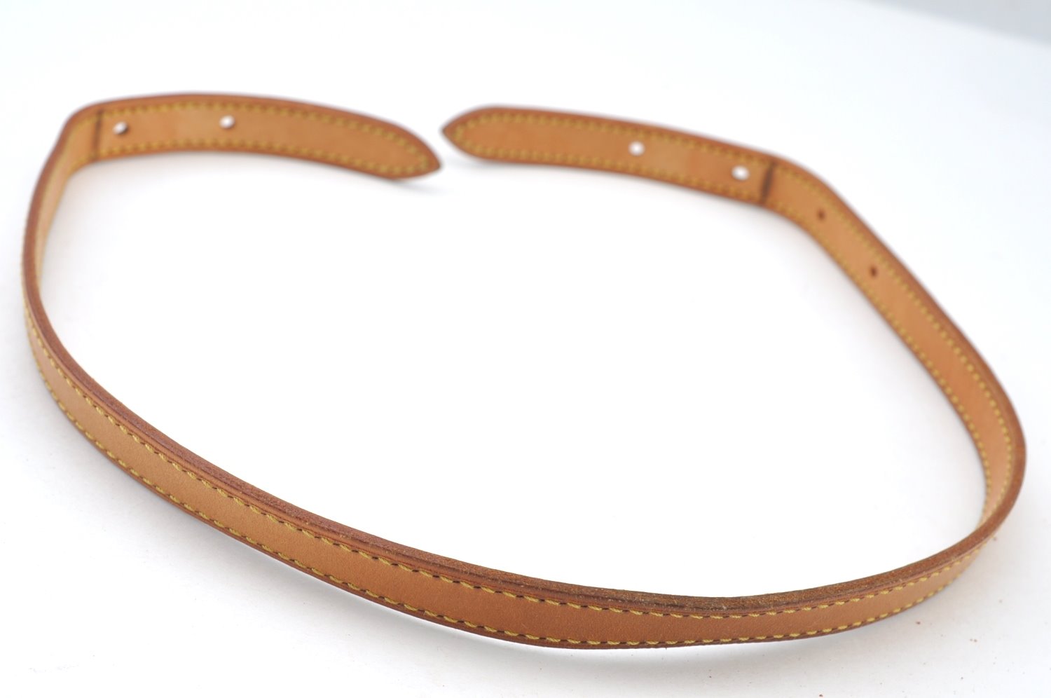 Authentic Louis Vuitton Leather Shoulder Strap For Bucket PM 27.6