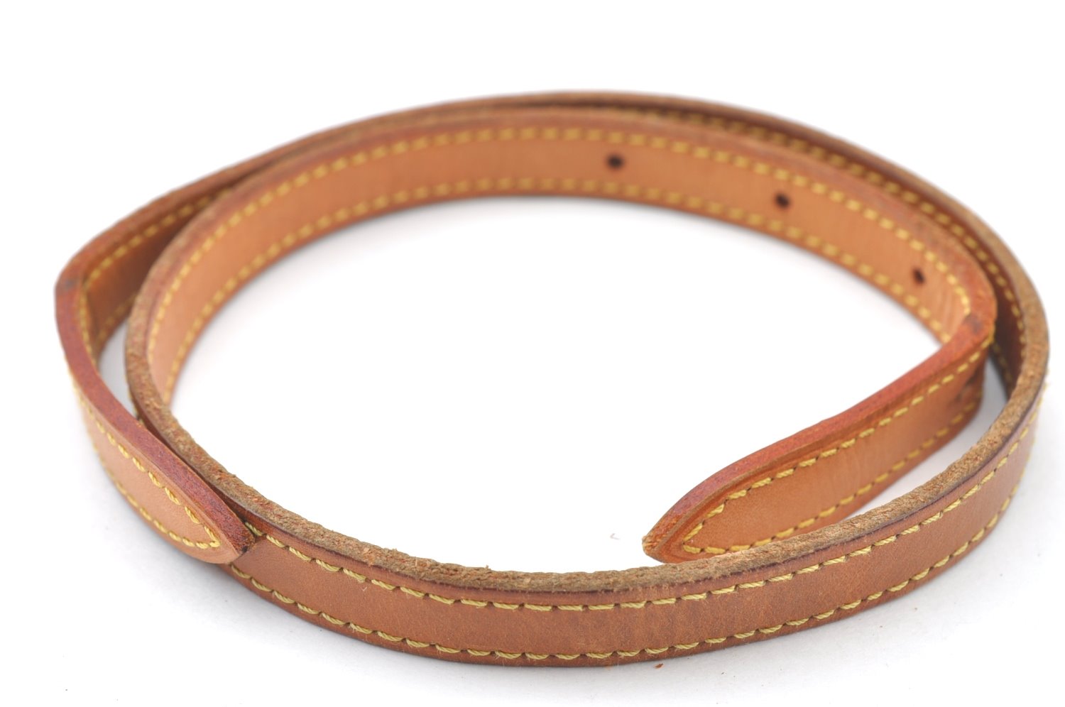 Authentic Louis Vuitton Leather Shoulder Strap For Bucket PM 27.6